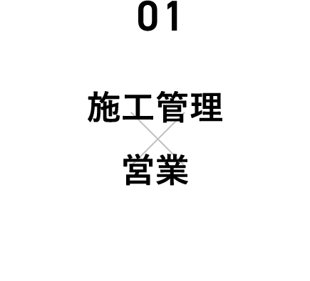 施工管理×営業